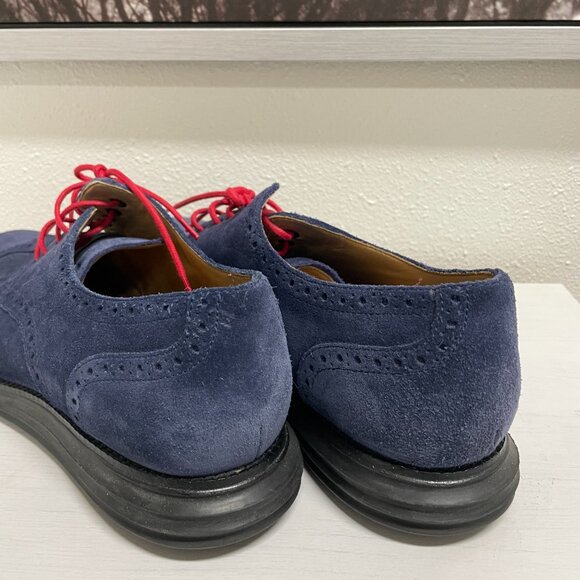 Cole Haan Blue Suede Shoes for Men - Picture 5 of 5